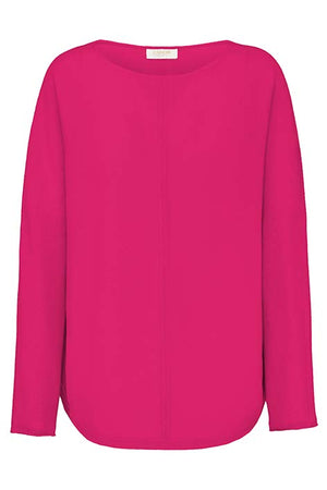 Pullover in Merino-Wolle | Pink Berry