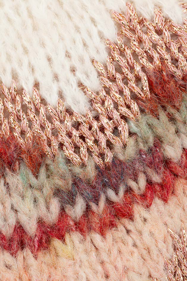 Rollkragenpullover mit Wolle | Creme