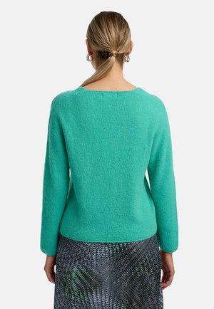 Pullover mit Alpaka | Mint