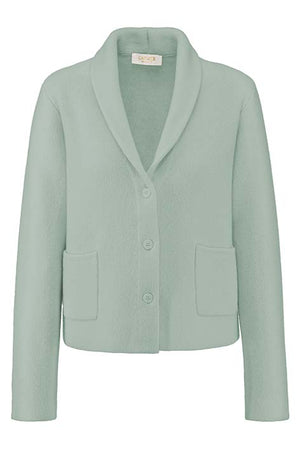 Strickblazer in Merino-Wolle | light Mint