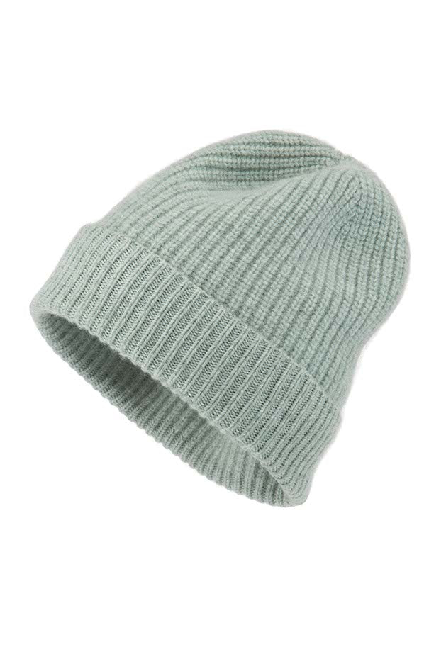 Beanie in Merino-Wolle | light Mint