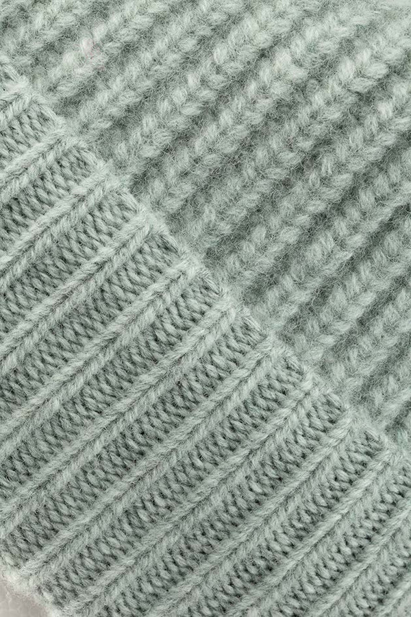 Beanie in Merino-Wolle | light Mint