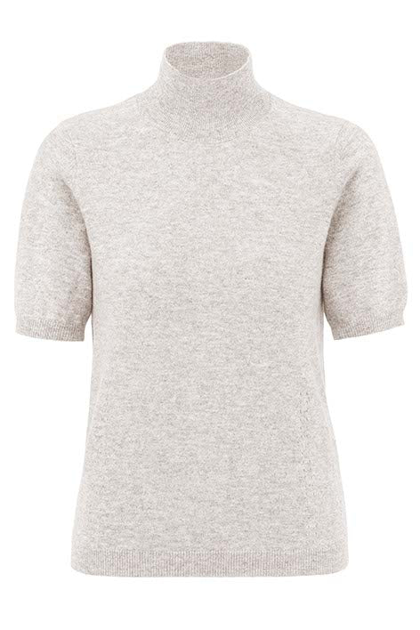 Strickshirt in Merino-Wolle | Creme