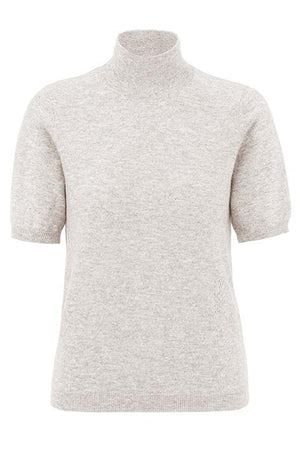 Strickshirt in Merino-Wolle | Creme