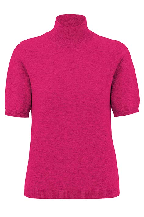 Strickshirt in Merino-Wolle | Pink Berry
