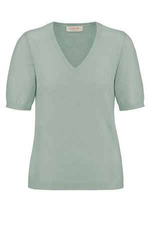 Strickshirt in Merino-Wolle | light Mint