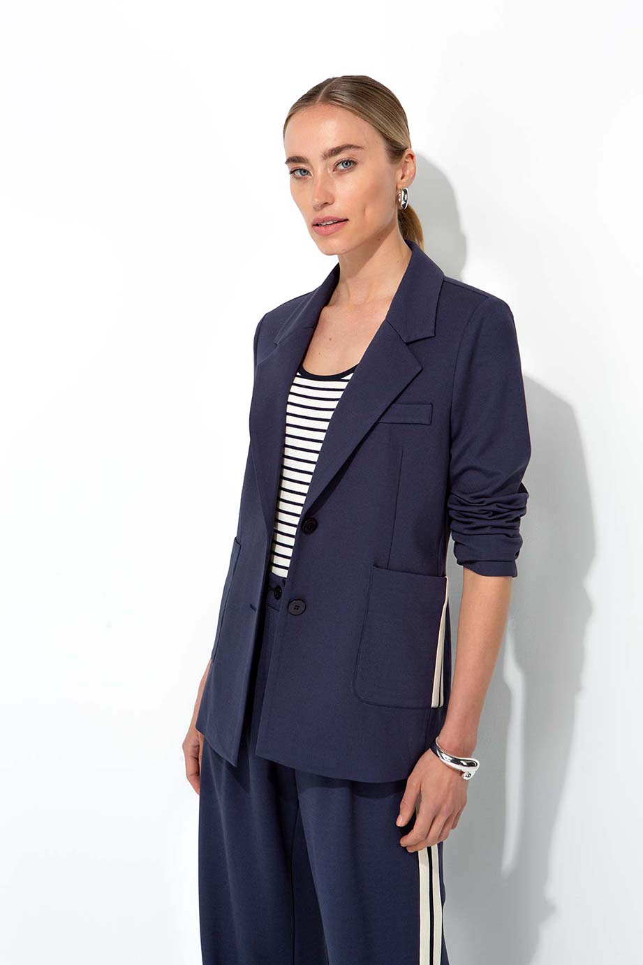Blazer in Heavy Jersey