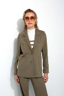Blazer in Heavy Jersey | Khaki
