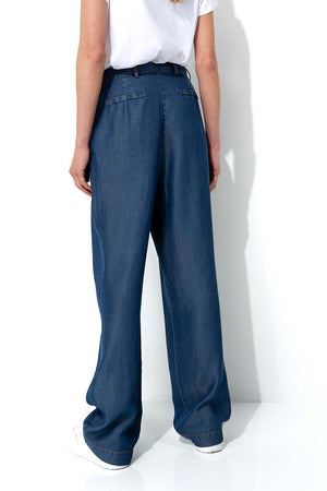 Hose in Lyocell-Denim