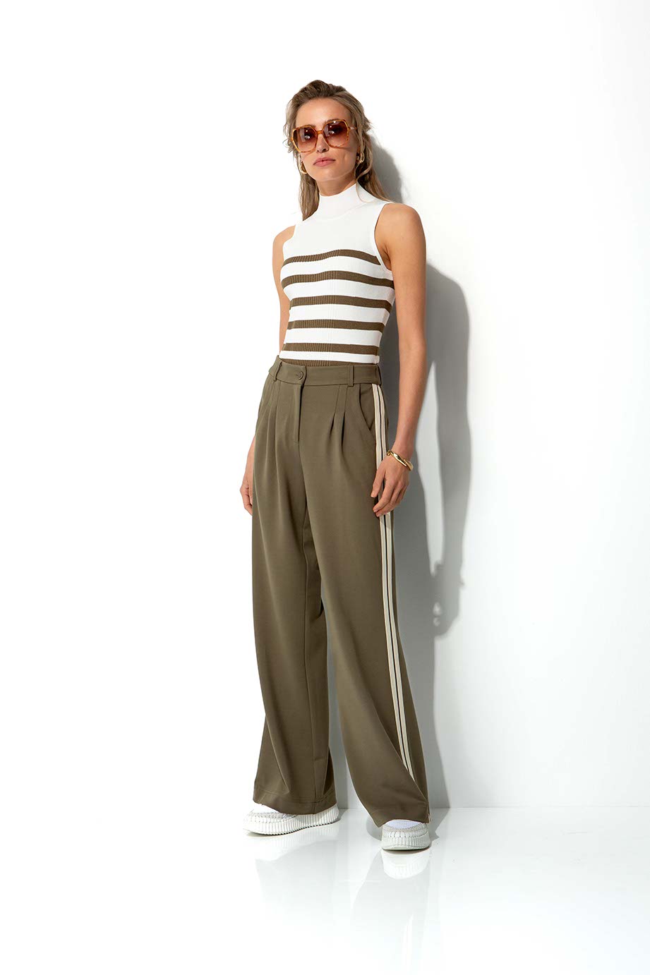 Hose in Heavy Jersey | Khaki