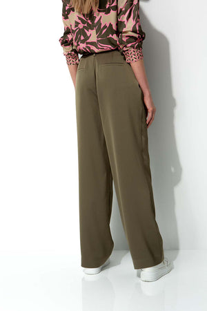 Hose in Satin | Khaki