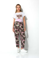 Printed pants | Olive Leaves Small