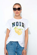 T-Shirt mit Placement Print