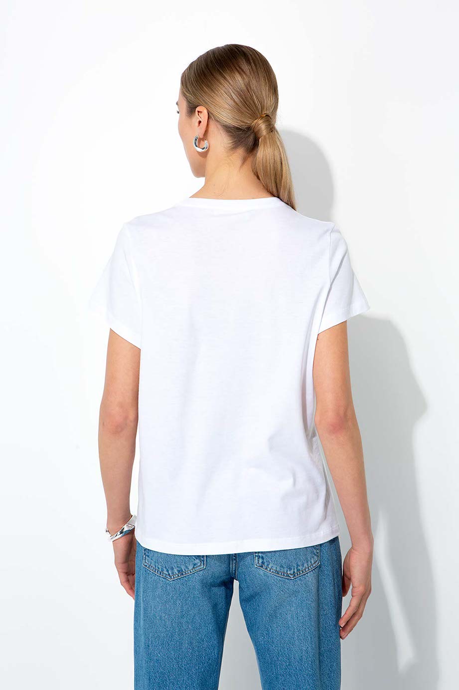 T-Shirt mit Placement Print | Disco Lemons