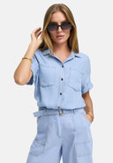 Bluse in Lyocell Denim