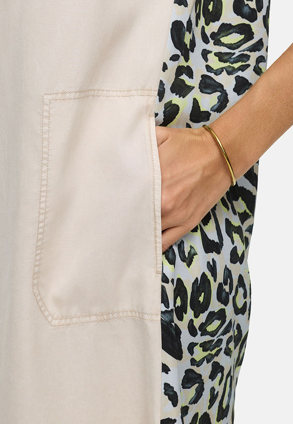 Kleid in Lyocell Garment-Dye | Yellow Leo