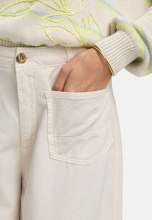 Hose in Garment Dye | Beige