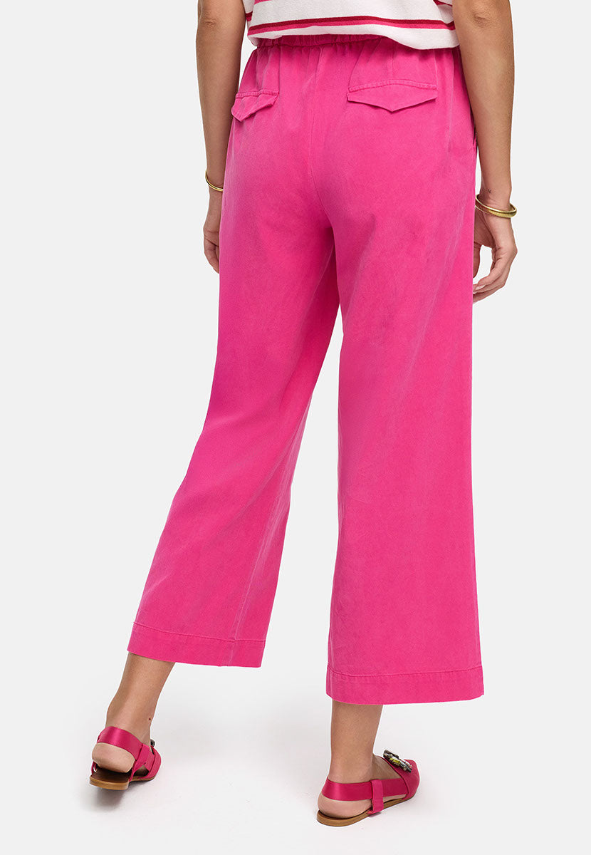 Hose in Lyocell Garment-Dye | Pink