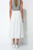Nylon taffeta skirt | Offwhite