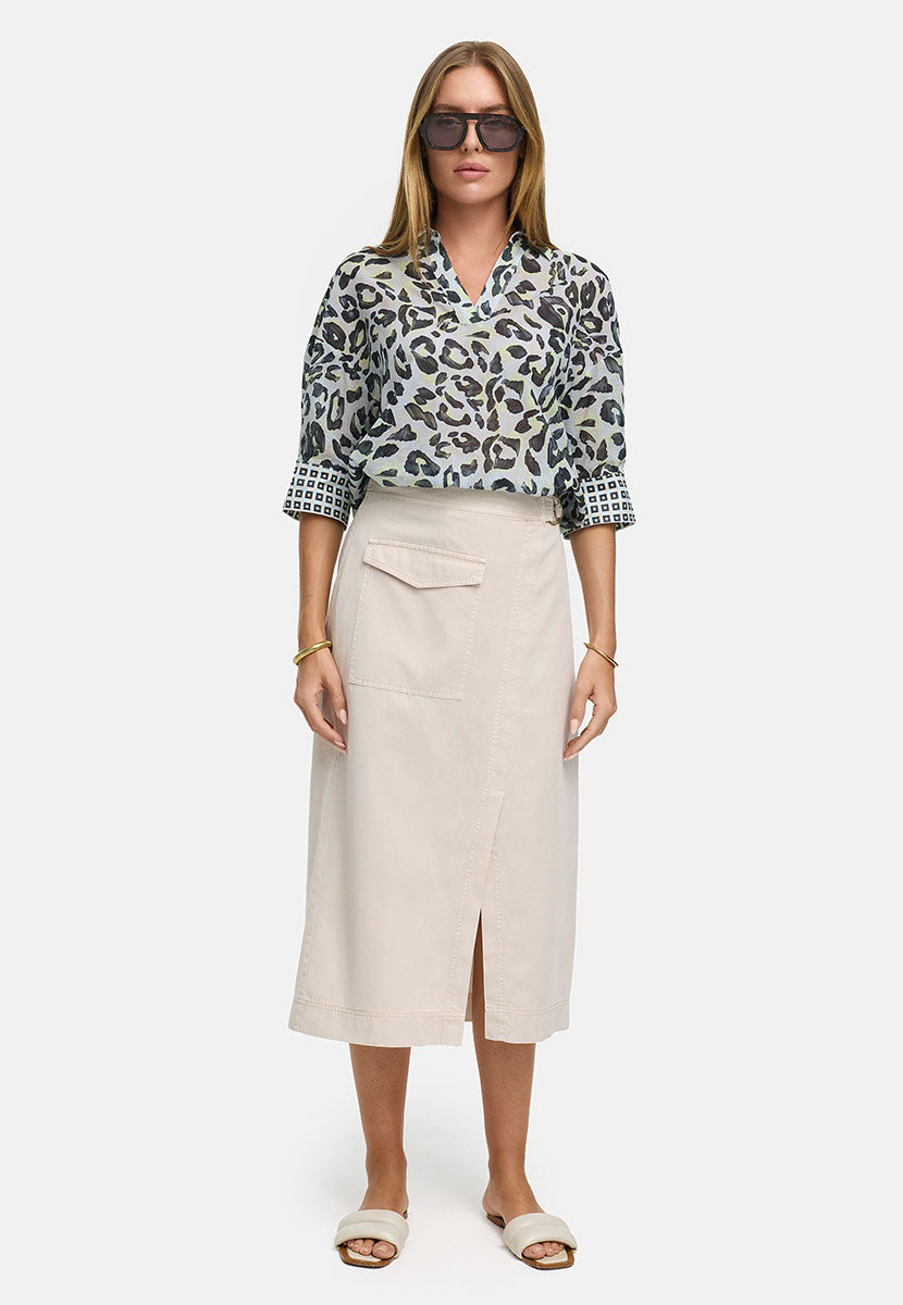 Rock in Lyocell Garment-Dye | Beige