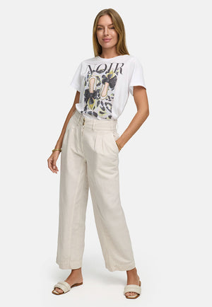 T-Shirt mit Placementprint | Leo Shoes