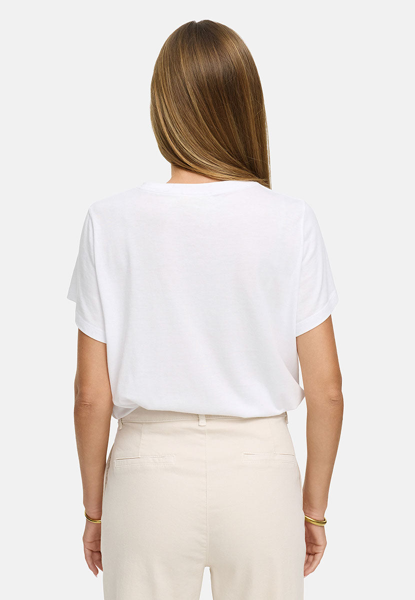 T-Shirt mit Placementprint | Metro