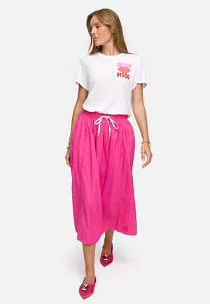 T-shirt with placement print | Bisou Bisou