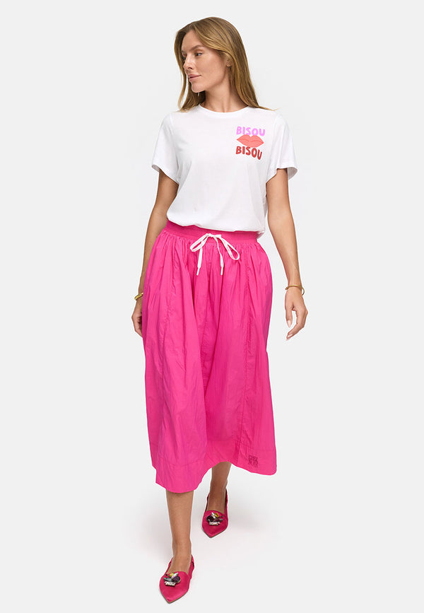 T-shirt with placement print | Bisou Bisou