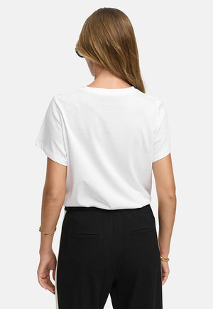 T-Shirt mit Placementprint | Lady Noir