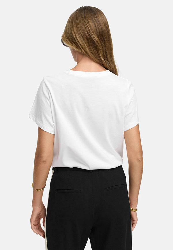 T-Shirt mit Placementprint | Lady Noir