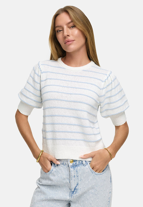 Strickshirt | light blue