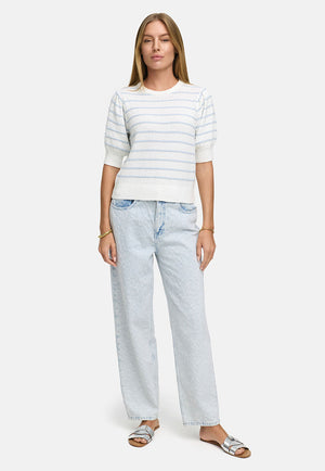 Strickshirt | light blue