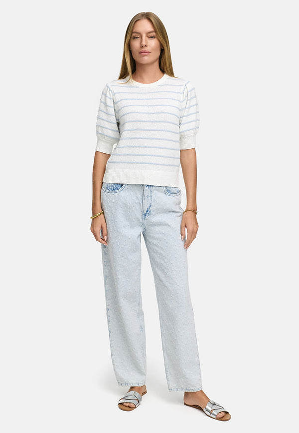 Strickshirt | light blue