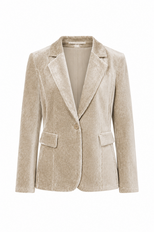 Blazer in Jersey Cord