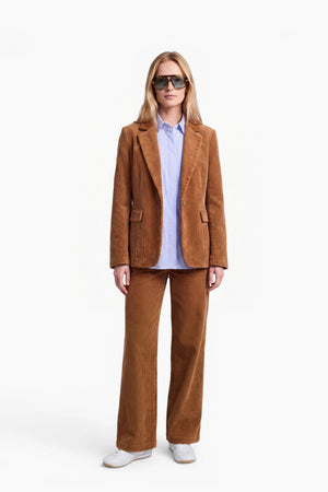 Blazer in Jersey Cord