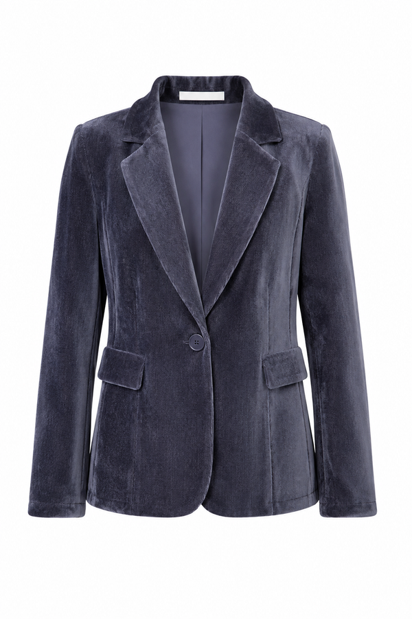 Blazer in Jersey Cord