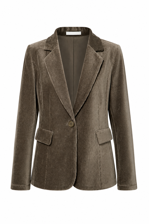 Blazer in Jersey Cord