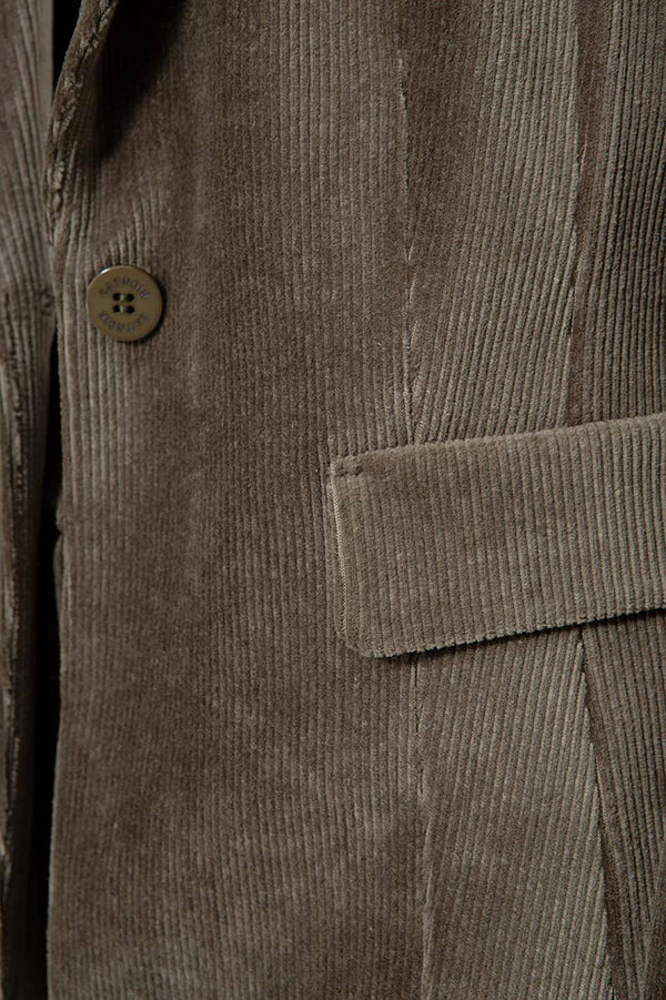 Blazer in Jersey Cord | Olive