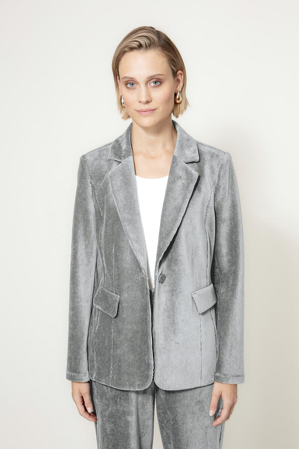 Blazer in Jersey Cord