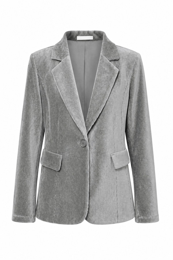Blazer in Jersey Cord