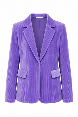 Blazer in Jersey Cord - Cordstoff