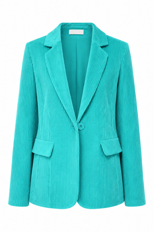 Blazer in Jersey Cord - Cordstoff
