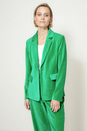 Blazer in Jersey Cord | Green
