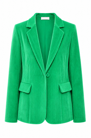 Blazer in Jersey Cord - Cordstoff