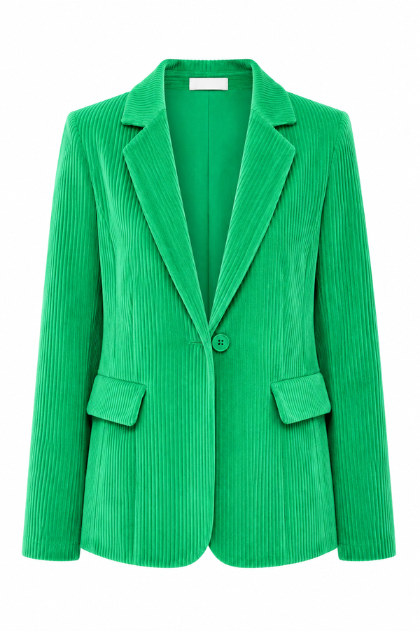 Blazer in Jersey Cord - Cordstoff