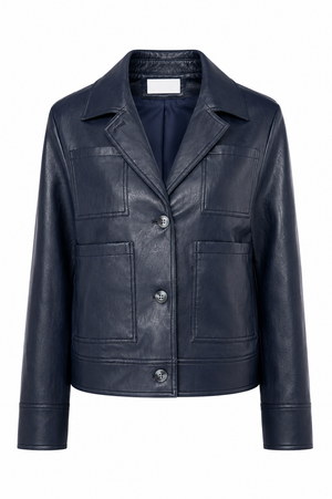 Jacke in veganem Leder
