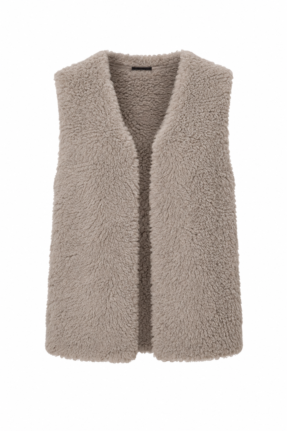 Weste in Fake Fur