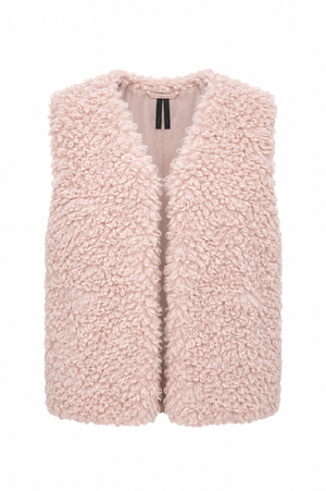 Weste in Fake Fur
