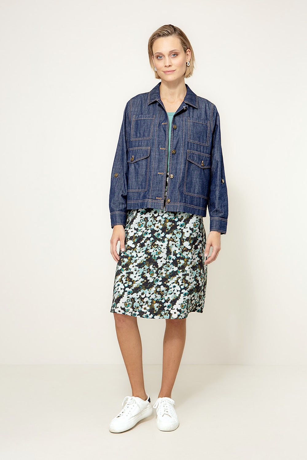Jacke in Soft Denim | Jeans