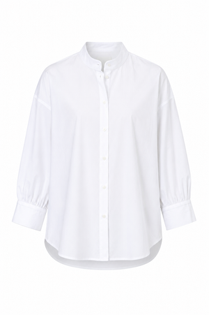 Bluse in Cotton Stretch